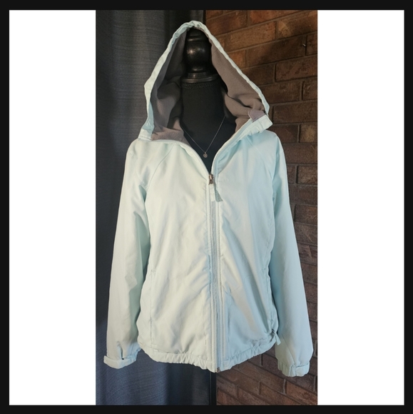 Eddie Bauer Green Hooded Women's Jacket - Picture 3 of 7